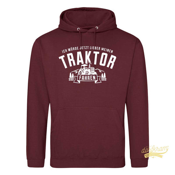 Traktor Hoodie Geschenk Landwirt Dorfkram® 