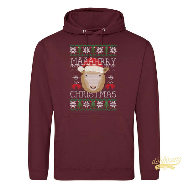 Mährry Christmas / Merry Christmas Schaf / Ugly Christmas Sweater / Herren Premium Hoodie