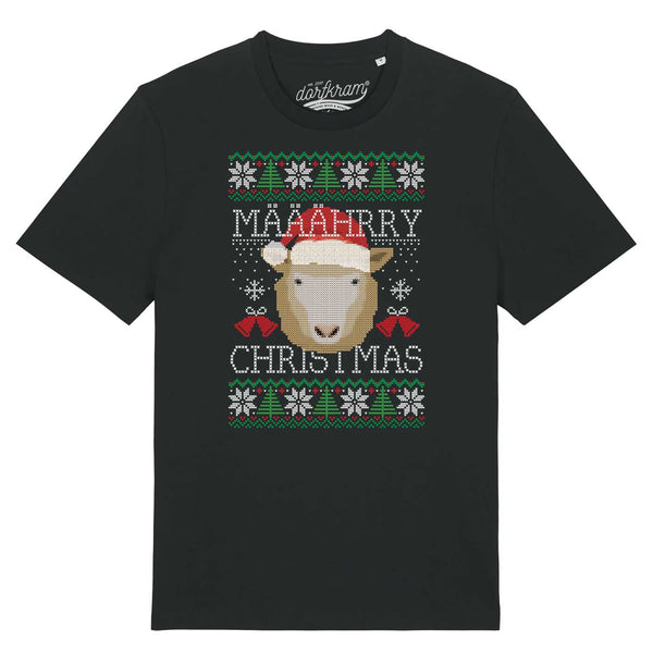 Mährry Christmas / Merry Christmas Schaf / Ugly Christmas Sweater / Herren Organic Shirt