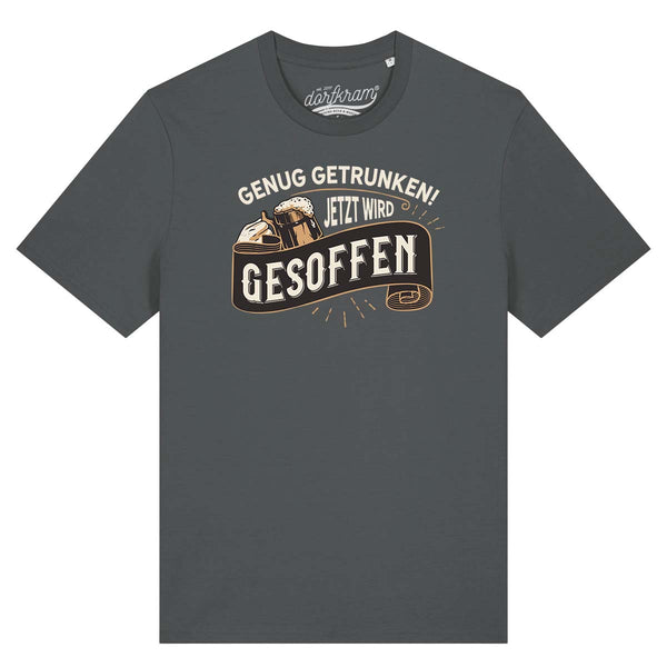 Lustiges Shirt Bierspruch für Dorfkinder. Dorfkram® 