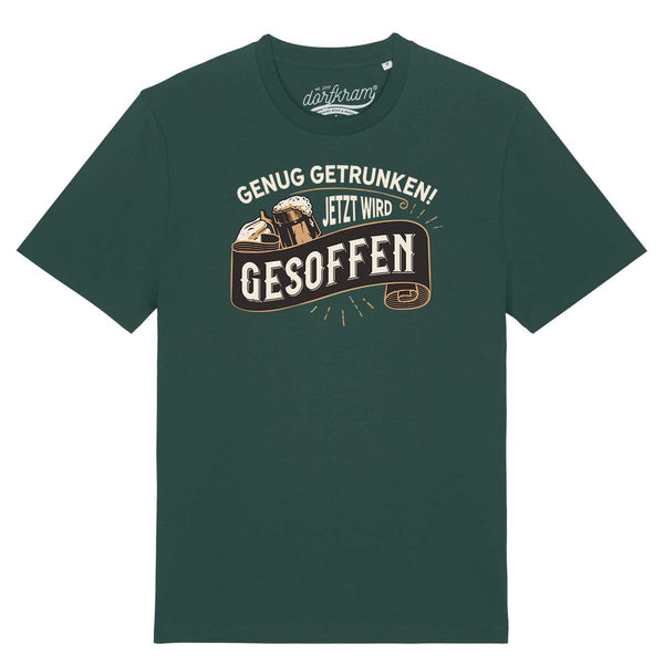 Lustiges Shirt Bierspruch Oktoberfest. Dorfkram® 