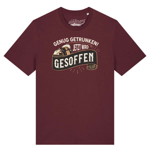 Lustiges Shirt Bierspruch für Dorfkinder. Dorfkram® 