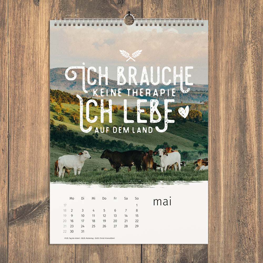 Landliebe Kalender 2022 Kühe Bauernhof