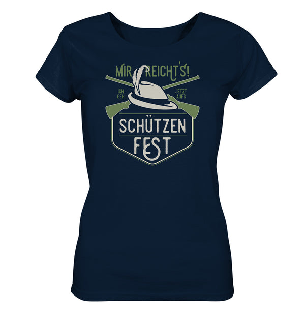Schützenfest Spruch Shirt Dorffest Dorfkram® blau navy