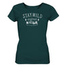 Stay Wild Dorfchild / Damen Organic Shirt