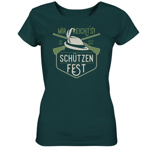 Schützenfest Spruch Shirt Dorffest Dorfkram® grün