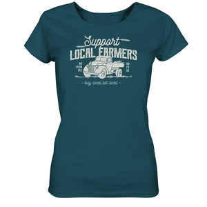 Support local Farmers. Retro Shirt Landwirt. No Farmers no food. Dorfkram® petorl