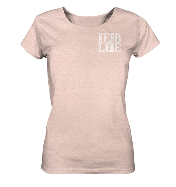 Kerb Liebe / Damen Organic Shirt (meliert)