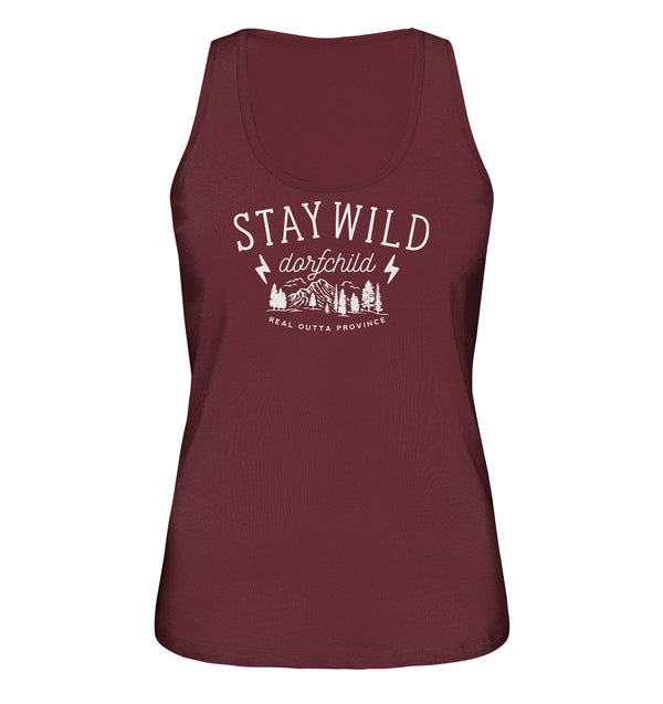 Stay Wild Dorfchild / Damen Organic Tank Top