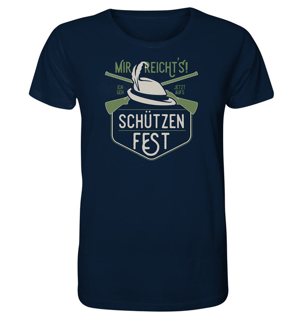 Schützenfest Shirt Dorffest Dorfparty Dorfkram® blau
