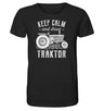 Keep calm and drive Traktor / Herren Organic Shirt (Unisex)