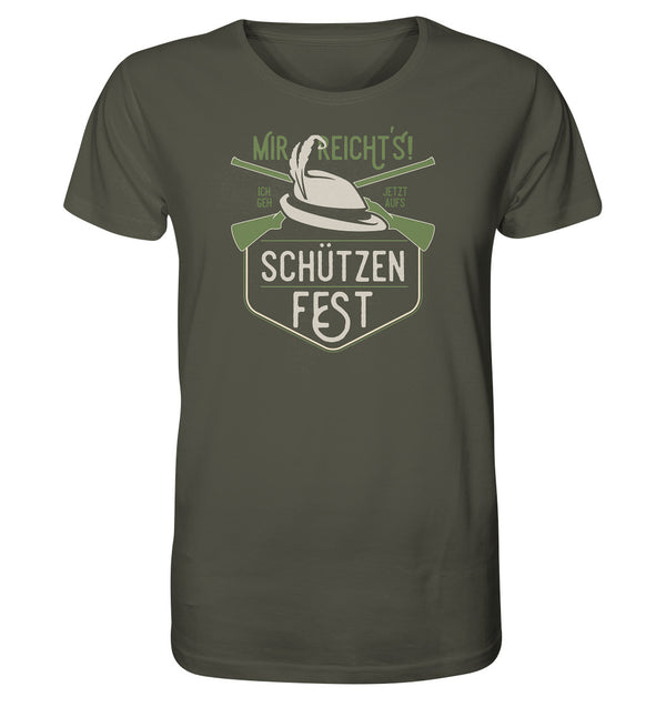 Schützenfest Shirt Dorffest Dorfparty Dorfkram® khaki grau