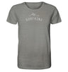 Zum Glück Dorfkind / Herren Organic Shirt (Unisex) (meliert)