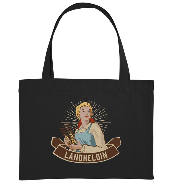 Landheldin / We can do it / Feminismus / Landwirtin / Organic Shopping Bag
