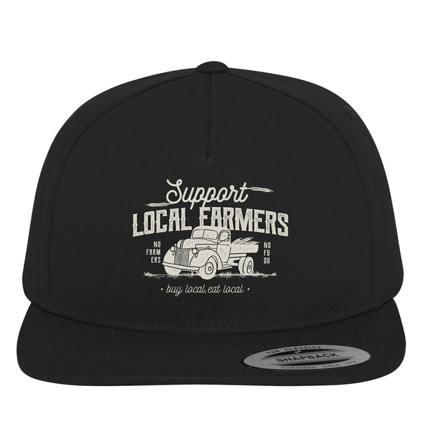 Support local Farmers / no Farmers no Food / Premium Snapback Cap