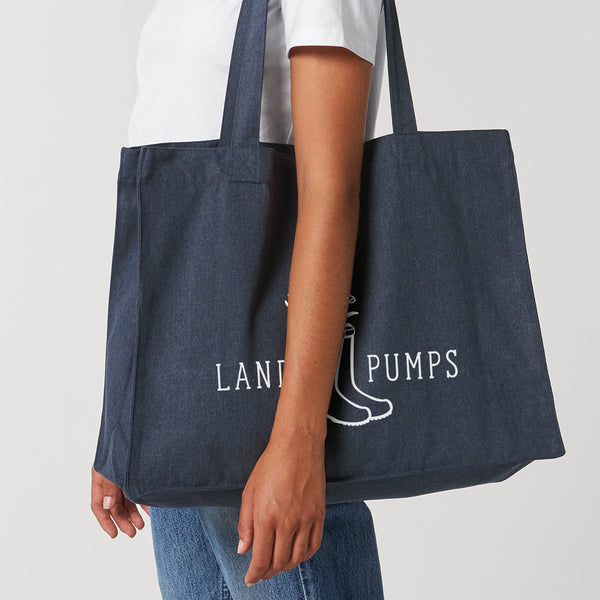 Landpumps Dorfpumps Gummistiefel Dorfmädchen / Organic Shopping-Bag