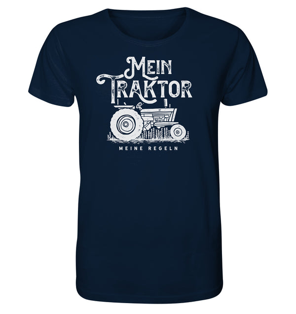 Mein Traktor meine Regeln / Herren Organic Shirt (Unisex)(Lagerverkauf)