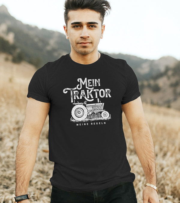 Mein Traktor meine Regeln / Herren Organic Shirt (Unisex)