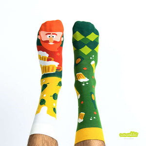 Biersocken lustige Socken Dorf Papa Geschenk Motivsocken Dorfkram® 