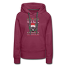 Moh Ho Ho ⎪Weihnachten Kuh ⎪Ugly Christmas Sweater Dorf Frauen Premium Hoodie - Bordeaux