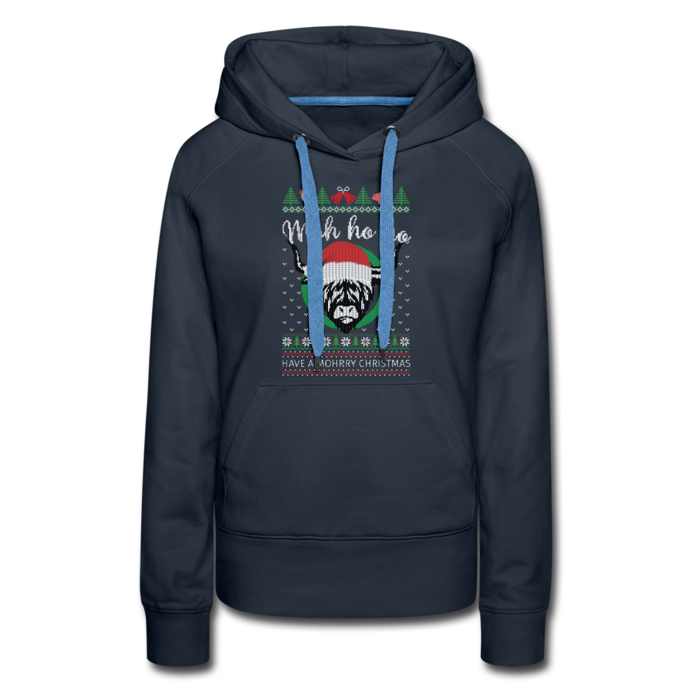 Hooded 2025 reindeer sweater