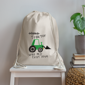 Traktor was my first love⎪Turnbeutel - Natur