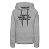 Zwischen Realität und Kerb. Irgendwo da ⎪Frauen Premium Hoodie - Grau meliert
