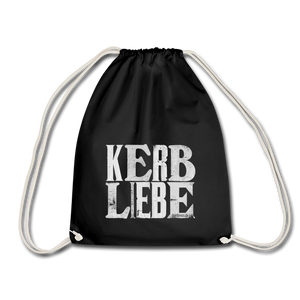 Kerb Liebe⎪Turnbeutel - Schwarz