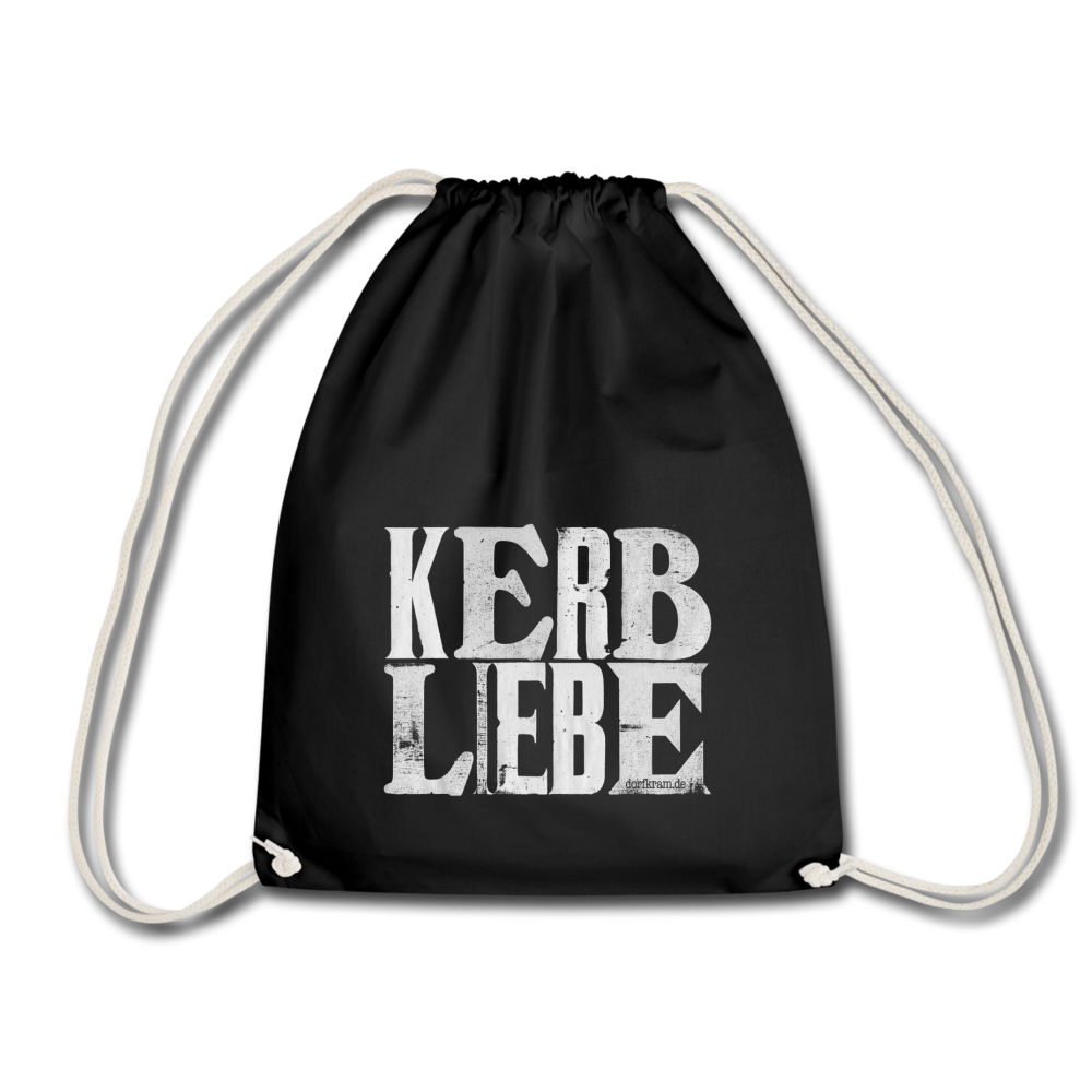 Kerb Liebe⎪Turnbeutel - Schwarz