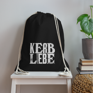 Kerb Liebe⎪Turnbeutel - Schwarz