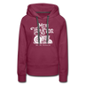 Mein Traktor meine Regeln⎪Vintage⎪Frauen Premium Hoodie - Bordeaux