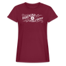 Dorfkind und stolz drauf / Frauen Oversize T-Shirt - Bordeaux