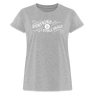 Dorfkind und stolz drauf / Frauen Oversize T-Shirt - Grau meliert