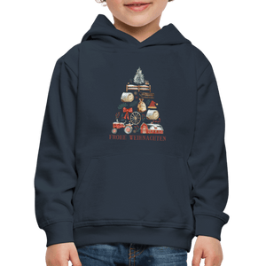 Dorfkind Hoodie Kinder Weihnachten Traktor Bauernhof 