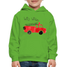 Feuerwehrauto Feuerwehr Wiu Sirene / Kinder Premium Hoodie - Hellgrün