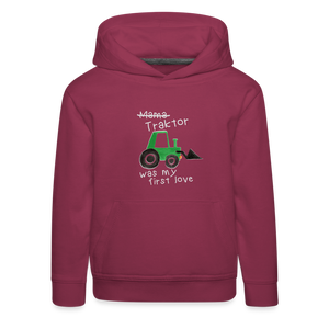 Kinderhoodie Traktor lustig witzig
