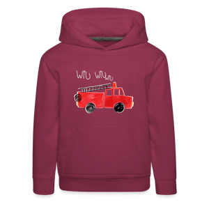 Hoodie für Kinder Dorfkind Feuerwehrauto