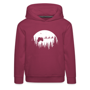 Kinder Premium Hoodie - Bordeaux
