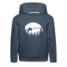 Kinder Premium Hoodie - Jeansblau