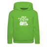 Mein Traktor, meine Regeln / Kinder Premium Hoodie - Hellgrün