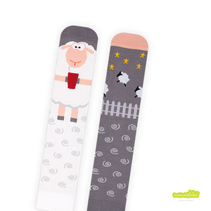 Motivsocken Schaf lustige Schafsocken Schäfer Schafhirte Strümpfe Dorfkram® 