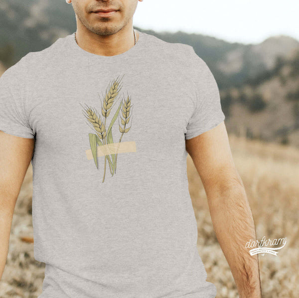 Shirt Ährenmann Landwirt Weizen mit Tape Landwirtschaft auf Leidenschaft Dorfkram® 
